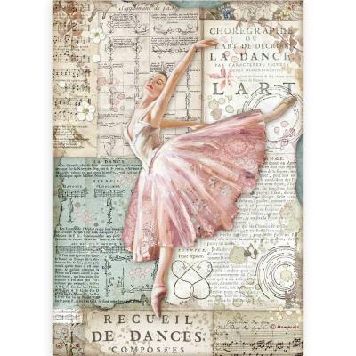 Stamperia Passion Rice Paper - Dancer